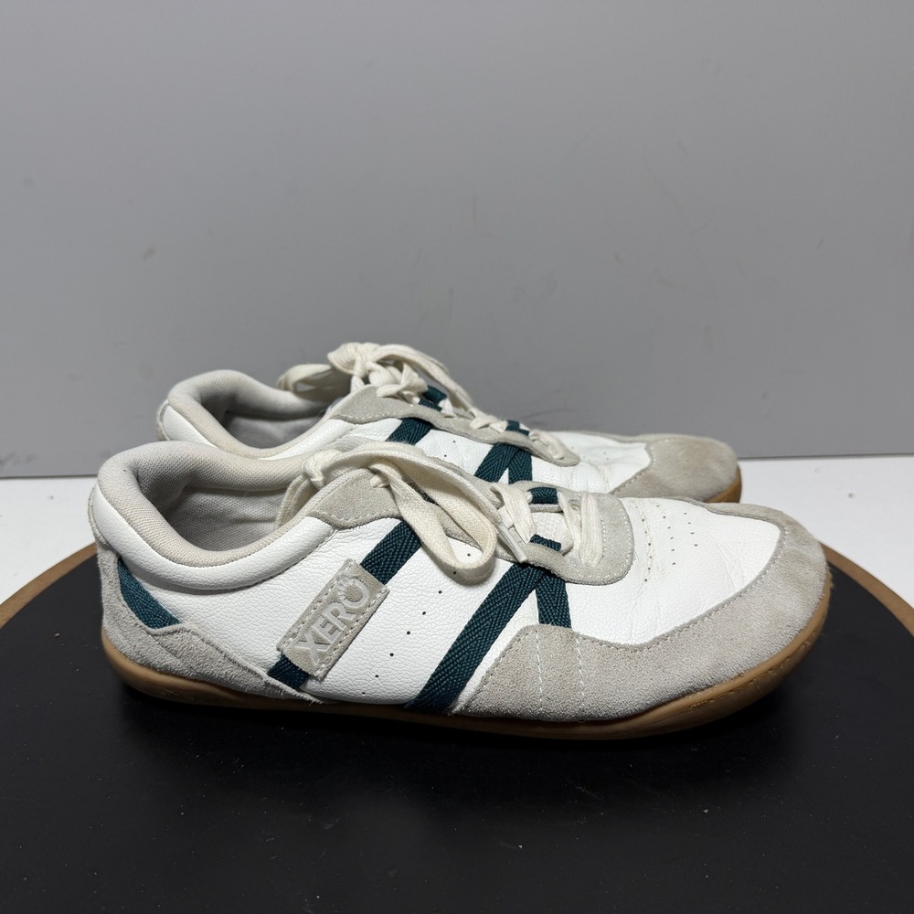 Xero Shoes Kelso Women Size 9 Barefoot Minimalist Sneaker White Green Casual